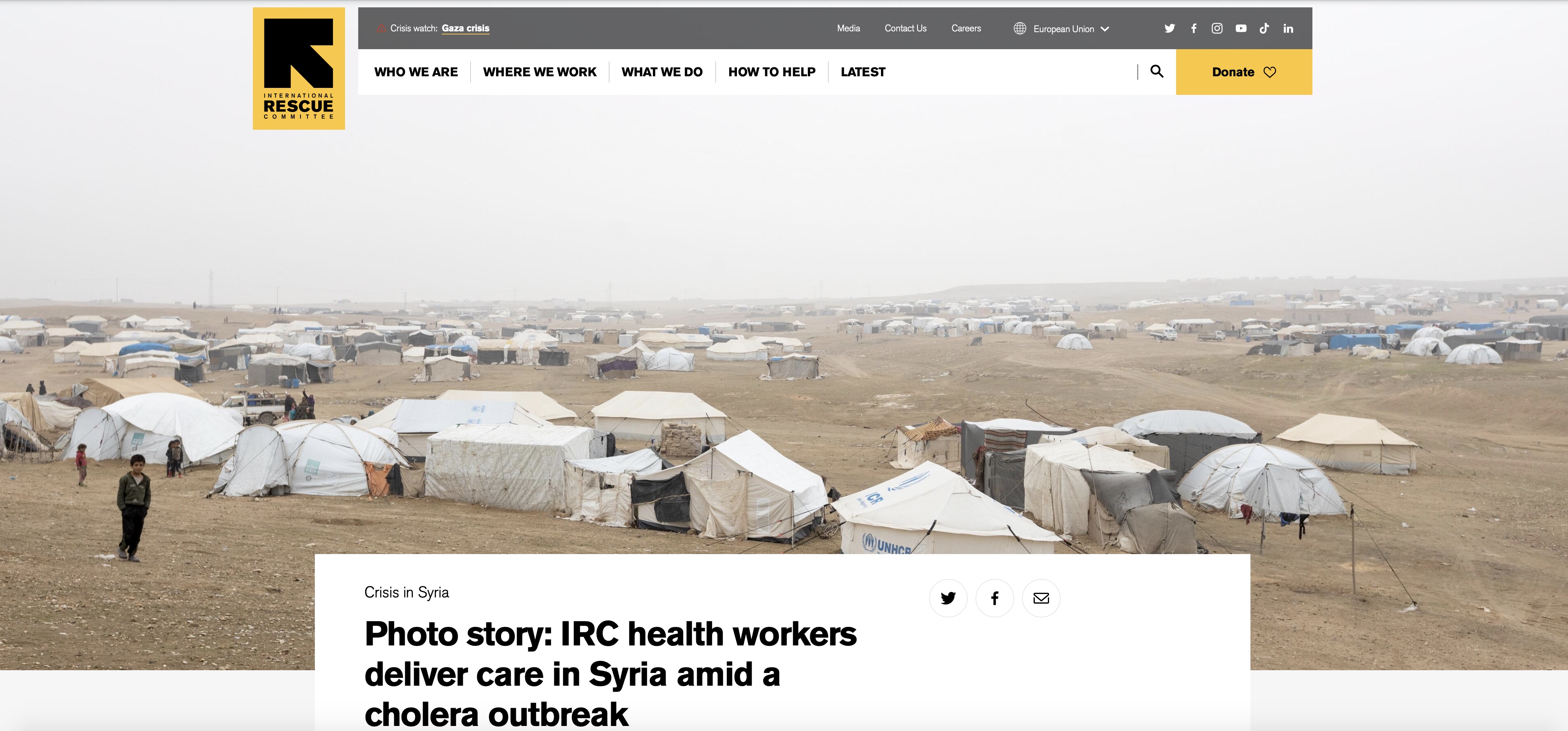 IRC - International Rescue Committee