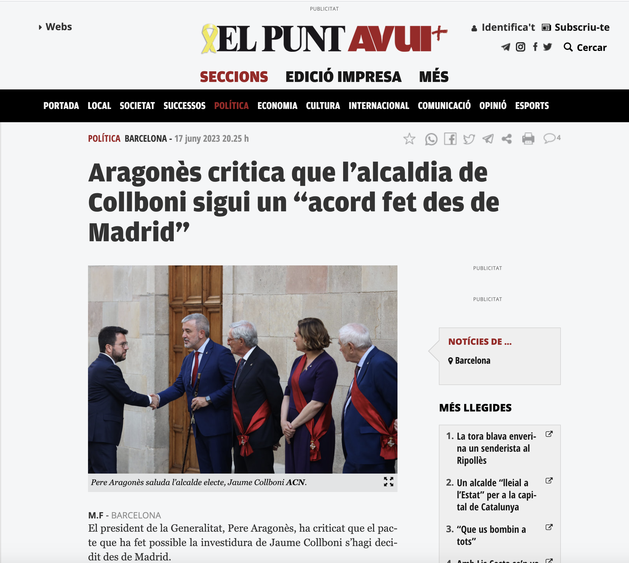 El Punt Avui